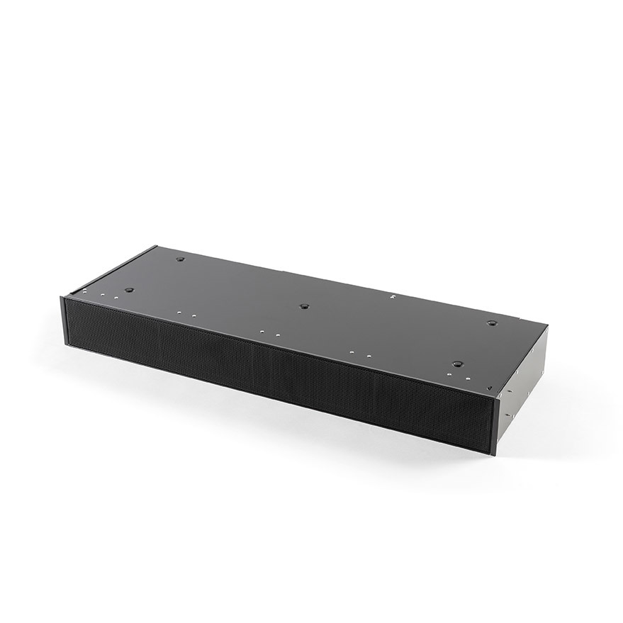 7922400 Plint recirculatiebox mineral black met monoblockfilter H98mm